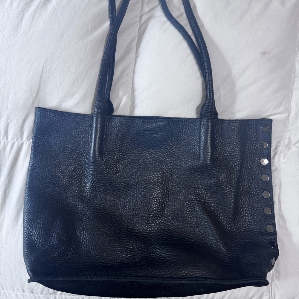 Hammitt Black Leather Tote Bag